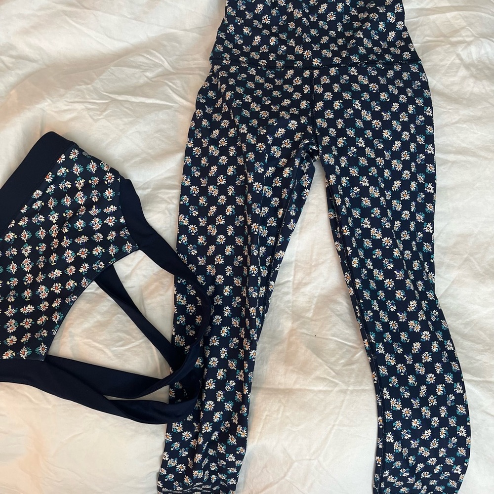 Leggings and sorts tank by Fabletics